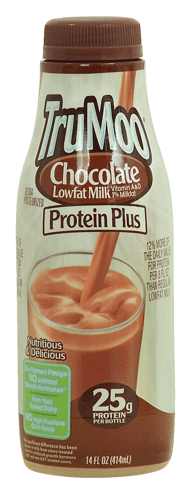 TruMoo Protein Plus lowfat chocolate milk, ultra-pasteurized Full-Size Picture